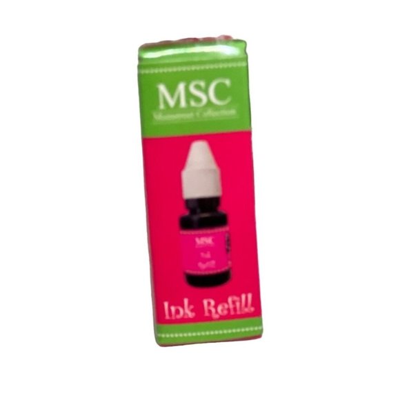 Mainstreet Collection self inking stamp monogram initial refill ink B F L M S T - Picture 12 of 15